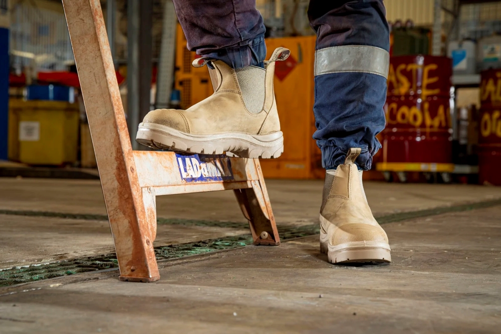 Ademende werkschoenen