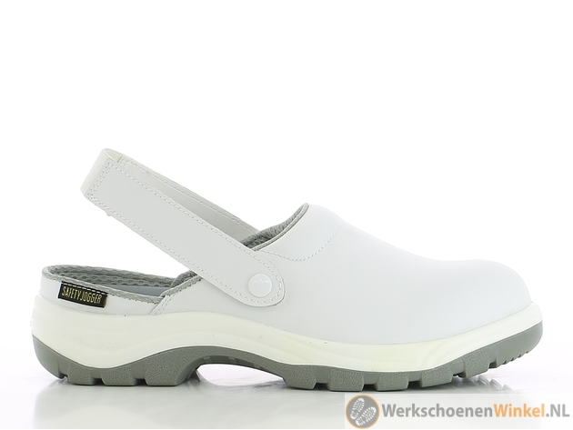 Witte werkschoenen