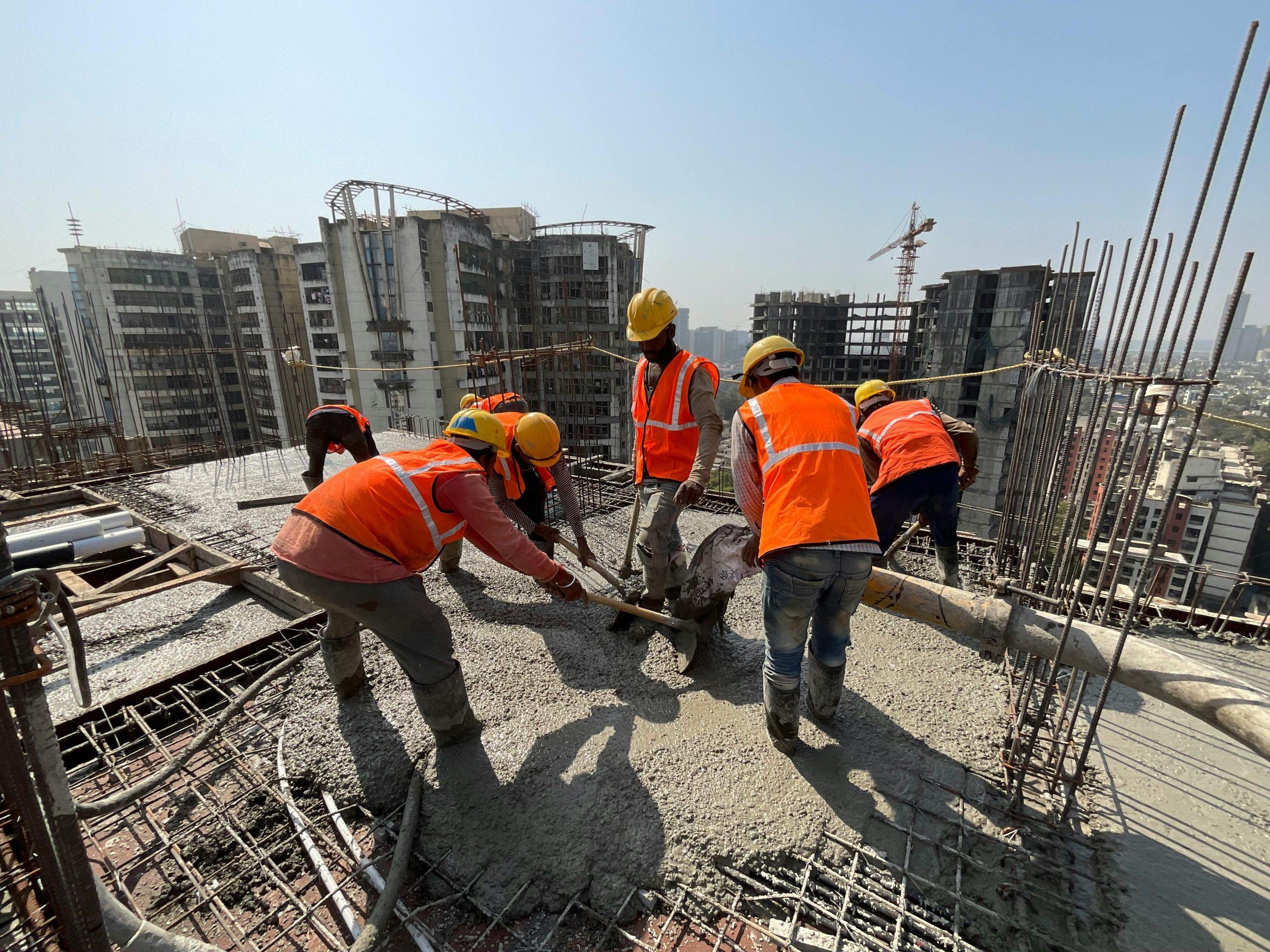 Welke schoen het beste voor werken op natte beton