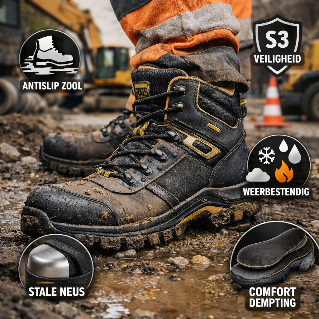 Werkschoenen buitenwerk S3