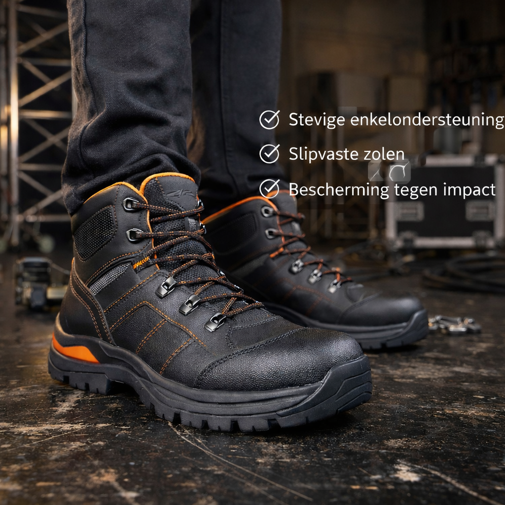Beste werkschoenen theaterbouw