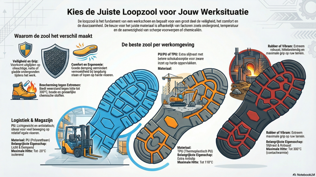Welke loopzool moet ik kiezen