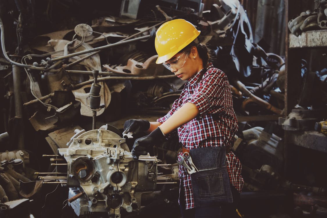 Werkschoenen voor machinebouwers