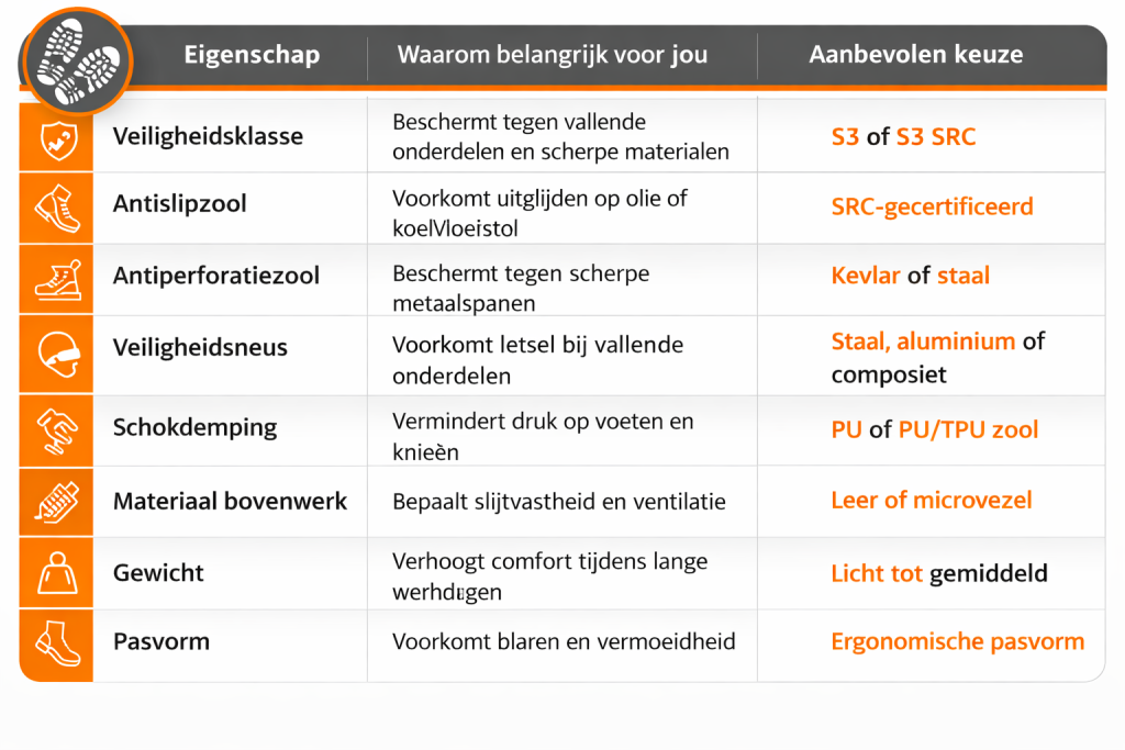 Welke veiligheidsschoenen zijn het beste