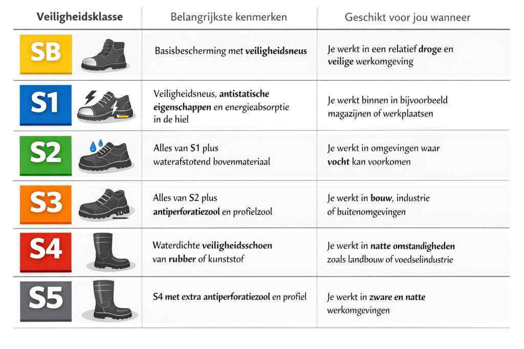 Wat betekent veiligheidsklasse?