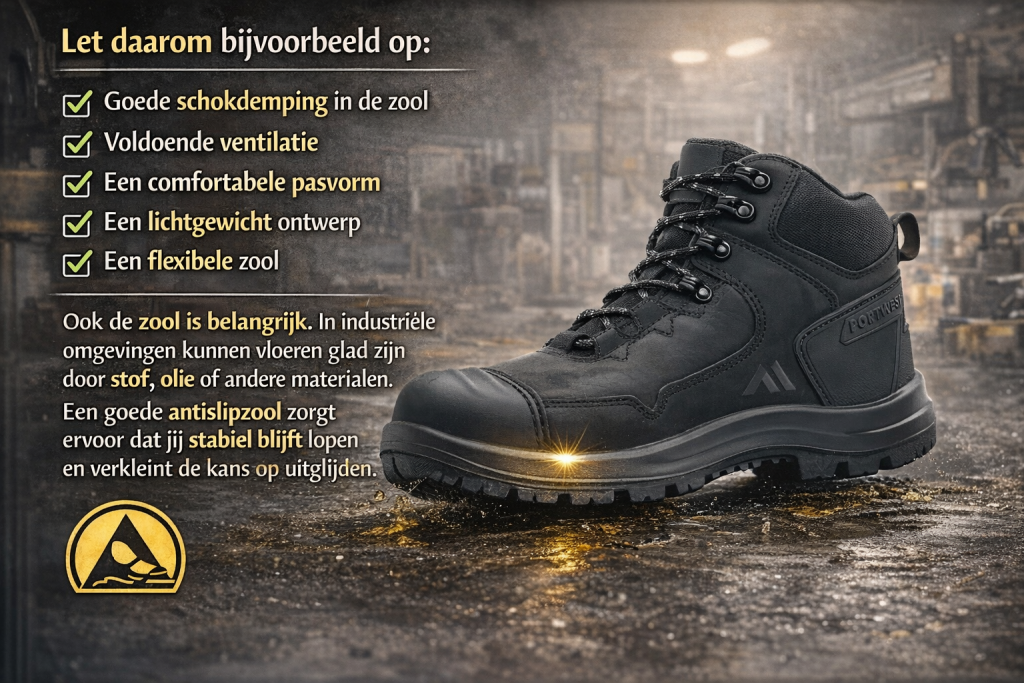 verschil ESD en antistatische werkschoenen