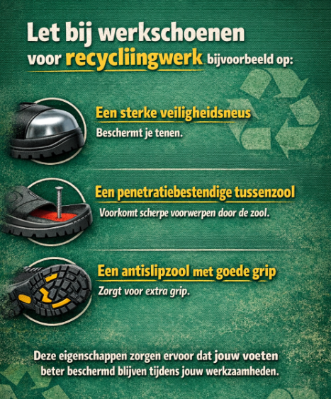 veiligheidsschoenen met antiperforatiezool