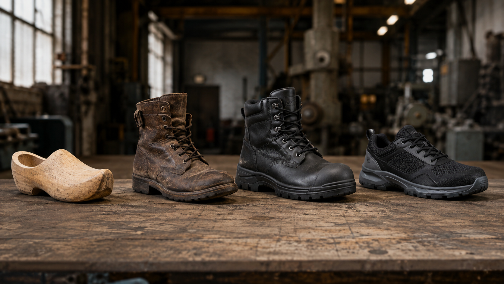 Historie van werkschoenen uitgelegd