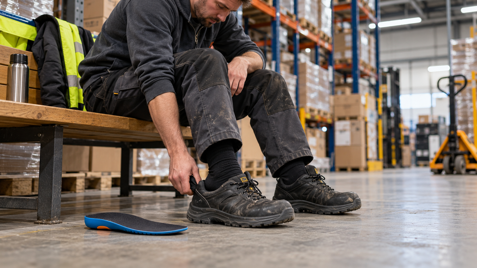 Vermoeide voeten na het werk: kunnen inlegzolen het verschil maken?