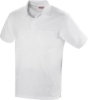 Industriele 220gr Wit Poloshirt