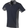 Industriele 220gr Navy/Grijs Poloshirt