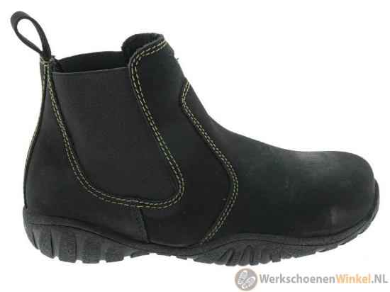 Zwarte Dames Enkellaars Werkschoenen 2Work4 Lucy S3 SRC ESD - Nu 20% korting Werkschoenenwinkel.nl