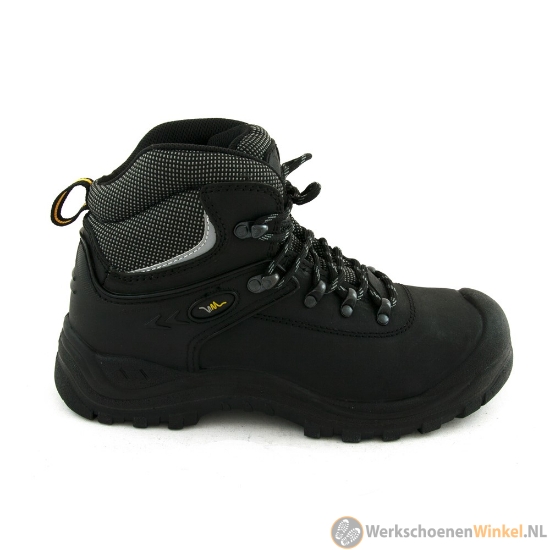 Afbeelding van Hoge slijtvaste werkschoenen Walkmate Amsterdam S3 SRC- Zwart model