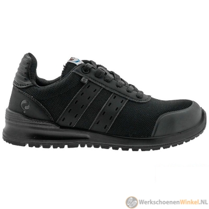 Toon details van Flexibele werkschoenen Quick Sprint Dark S1P SRC (antislip) Afbeeldingen van Flexibele werkschoenen Quick Sprint Dark S1P SRC (antislip)