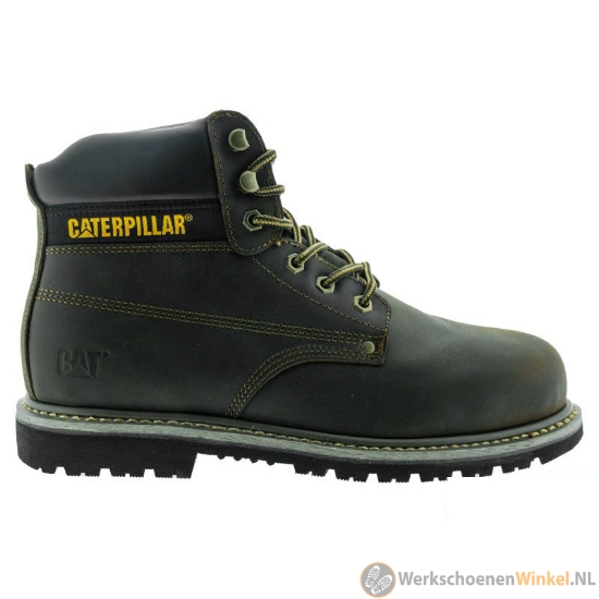 Afbeelding van Leren Werkschoenen Caterpillar Powerplant Hoog S3 Met Stalen Neus (Waterdicht)