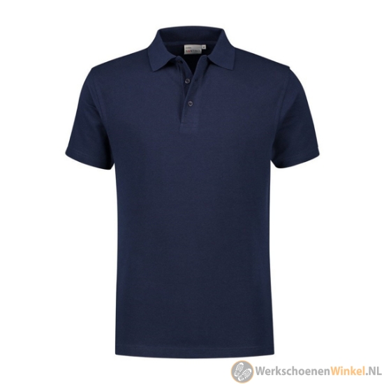 Afbeelding van Luxe Navy Poloshirt Workman 