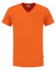 Afbeelding van T-Shirt V Hals Fitted Werkshirt kleur grijs