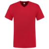 Afbeelding van T-Shirt V Hals Fitted Werkshirt kleur grijs