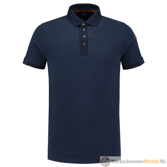 Afbeelding van Poloshirt Premium Naden Heren