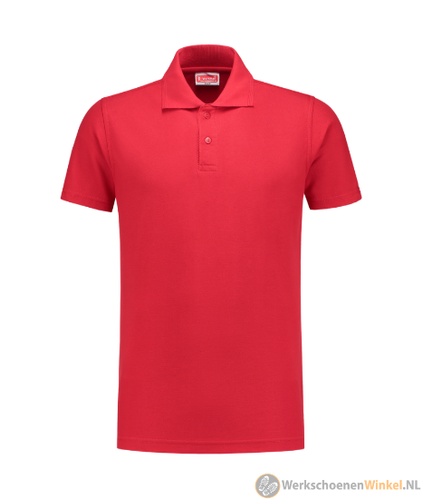 Billy schandaal canvas Luxe Rode Poloshirt Workman - Nu 20% korting ® Werkschoenenwinkel.nl