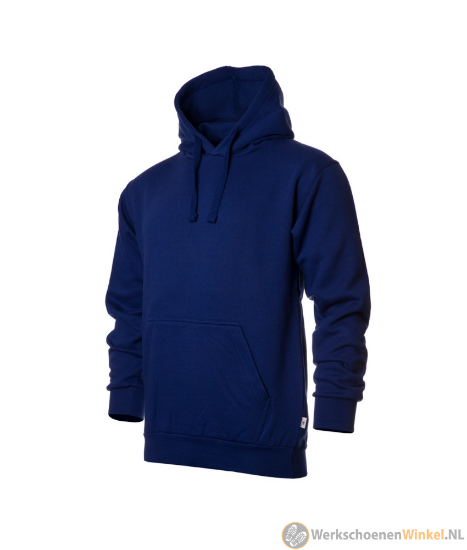 Afbeelding van Hooded Werksweater Uniwear Navy Blue