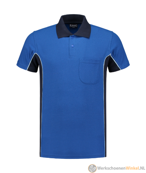 Afbeelding van Korte Mouwen Poloshirt Blauw/Navy Workman