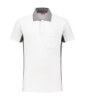 Afbeelding van Korte Mouwen Poloshirt Wit/Zwart Workman