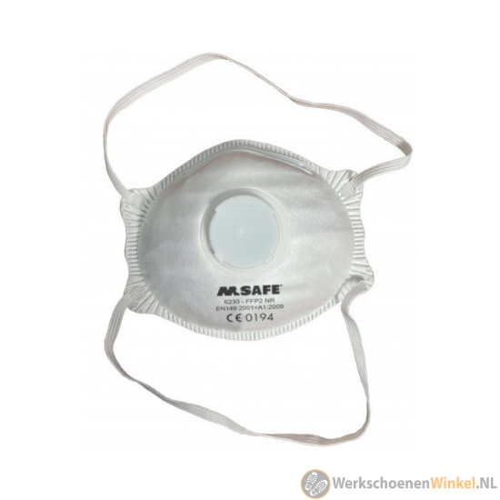 Afbeelding van Stofmasker M-Safe FFP2 Met Uitademventiel