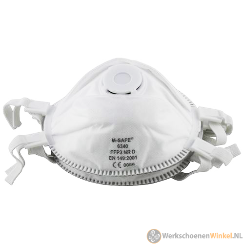 Afbeelding van Stofmasker M-SAFE FFP3 Met Uitademventiel