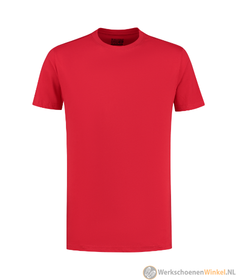 Afbeelding van Hoge Kwaliteit Lichte T-shirt Rood Workman