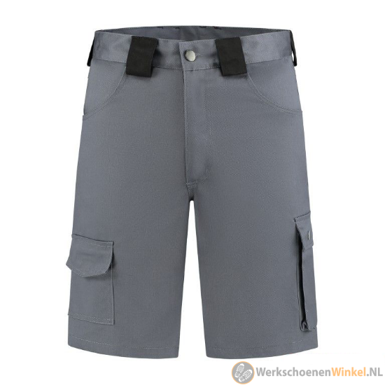 Afbeelding van Lichtgewicht korte werkbroek met sneldrogend polyestergehalte (ideaal voor vochtige omstandigheden)