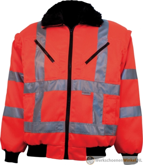 Afbeelding van Reflecterende Pilotjack Oranje M-Wear 0976 