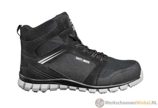 Afbeelding van Veiligheidsschoenen Safety Jogger Absolute Black maximale schokdemping S1P