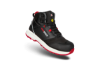 Afbeelding van Hoge Sportieve Veiligheidsschoenen S3 Redbrick Pulse (Met Overneus) Zwart/Rood