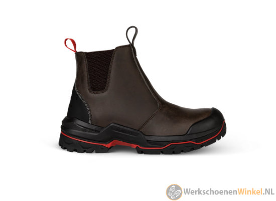 Afbeelding van Redbrick Ankle Boot Veiligheidsschoenen Bruin S3S (Waterdicht En Comfortabel Instappen)