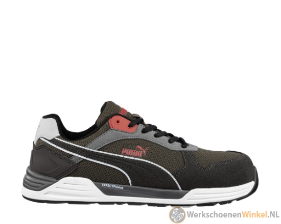 Afbeelding van Millieuvriendelijke Veiligheidsschoenen S1P Puma 64.467 Frontside Ivy Low (Vegan)