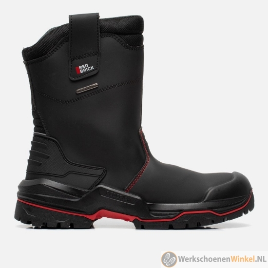 Afbeelding van Ultieme Veiligheid Werklaarzen S7S Redbrick Boot Laarzen - Zwart (Waterdicht)