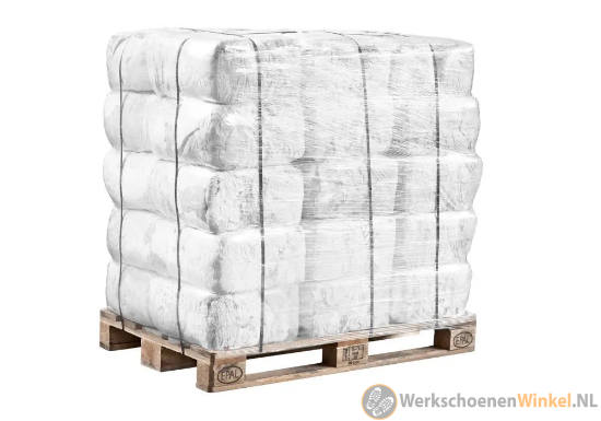Afbeelding van Sterk absorberende poetsdoeken Wit 540 kg, eersteklas materiaal - 70001012