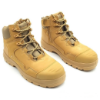 Afbeelding van Allround werkschoenen Portwest Apex S3S met dual density loopzool (met zipper) - Kleur Beige