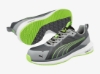 Afbeelding van Lage werkschoenen Puma Slide grijs/groen S1PL SR ESD met TPU versterking (extra grip)