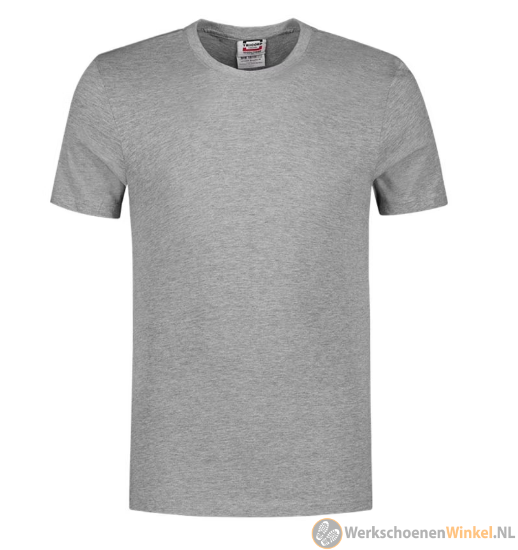Afbeelding van Sportieve T-Shirt met (fitted pasvorm & natuurlijke stretch)
