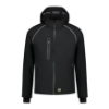 Afbeelding van Sportieve tech softshelljas met reflectiepiping (hoge zichtbaarheid)