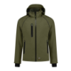 Afbeelding van Sportieve tech softshelljas met reflectiepiping (hoge zichtbaarheid)