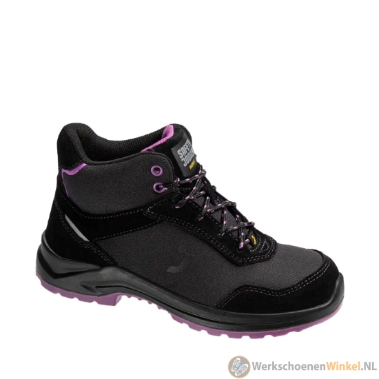 Afbeelding van Slijtvaste dameswerksneaker Safety Jogger Botanic MID S1P SR slijtvast (budget werkschoen)
