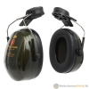 Afbeelding van 3M Gehoorkappen met helmbevestiging en 30 dB reductie voor hoge geluidsdemping (groen)
