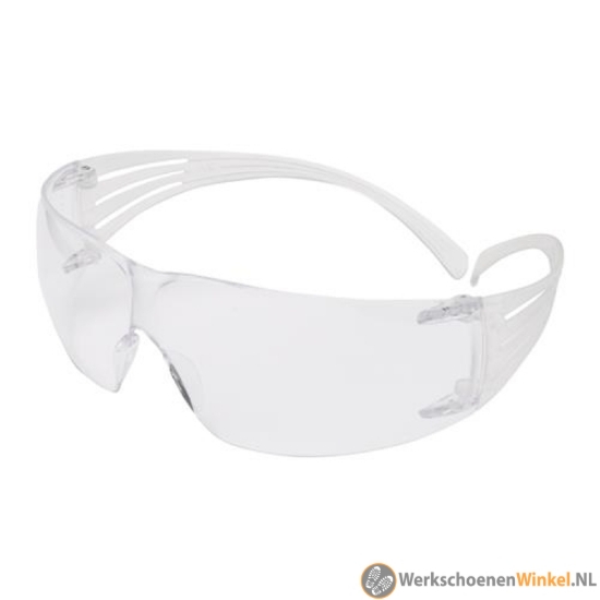 Afbeelding van Optisch heldere 3M veiligheidsbril met speciale antikrascoating - lichtgewicht