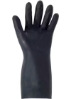 Afbeelding van Flexibele veiligheidshandschoen neopreen (olie- en chemiebestendig) - zwart