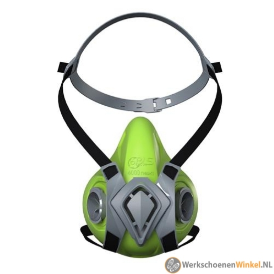 Afbeelding van BLS 4000next S halfgelaatsmasker R, siliconenrubber, zeer licht (maat M/L)