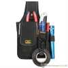 Afbeelding van Compacte toolhouder met 4 vakken riem snelsluiting (lus voor mini zaklamp) - small