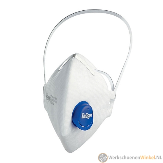 Afbeelding van Dräger X-plore 1730 stofmasker met FFP3 bescherming en een uitademventiel (10 stuks)